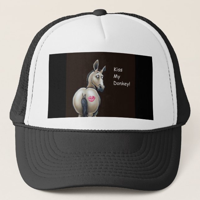 embrassez mon casquette d'âne (Devant)