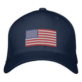 Embroided Hat American Flag Bestickte Baseballkappe