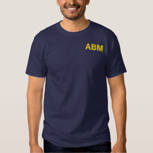 Embroided Navy ABM T-Shirt