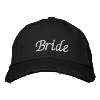 Embroider Geschenke Bride Hat | Kappe