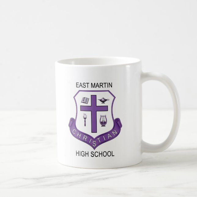EMCHS Schild auf Kaffee-Tasse Kaffeetasse (Rechts)