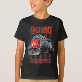 EMD GP60 Diesel Lokomotive und amerikanische Flagg T-Shirt