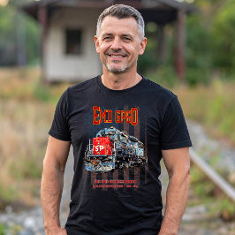 EMD GP60 Diesel Lokomotive und amerikanische Flagg T-Shirt