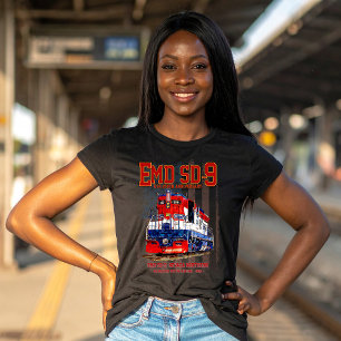 EMD SD-9 Lokomotive USA 250. Jubiläumsbemalung T-Shirt