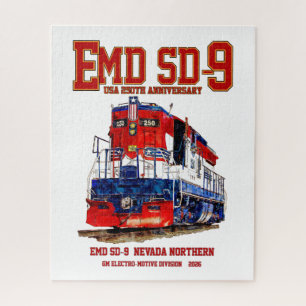 EMD SD-9 USA 250. Jubiläums-Erbelokomotive