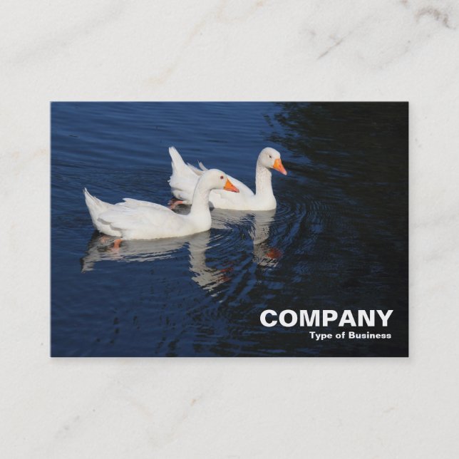 Emden Geese Visitenkarte (Vorderseite)