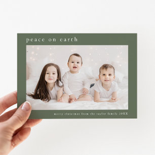 EMELIA Green Family Foto Weltfrieden Weihnachten