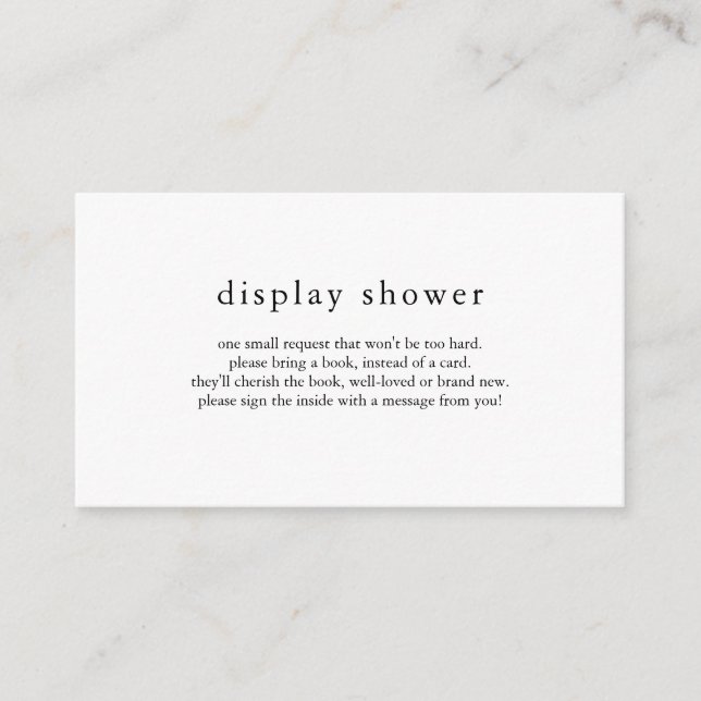 EMELIA Rustic Display Showcard Begleitkarte (Vorderseite)