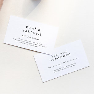 EMELIA Simple Boho Moderne Erinnerung für kleine U Terminkarte