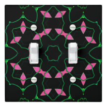 Emerald and Pink Kaleidoscope