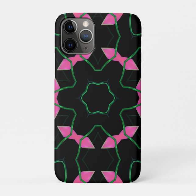 Emerald and Pink Kaleidoscope Case-Mate iPhone Hülle (Rückseite)