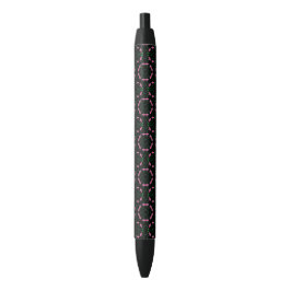 Emerald and Pink Kaleidoscope Kugelschreiber