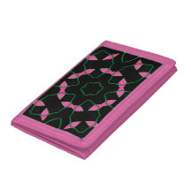 Emerald and Pink Kaleidoscope