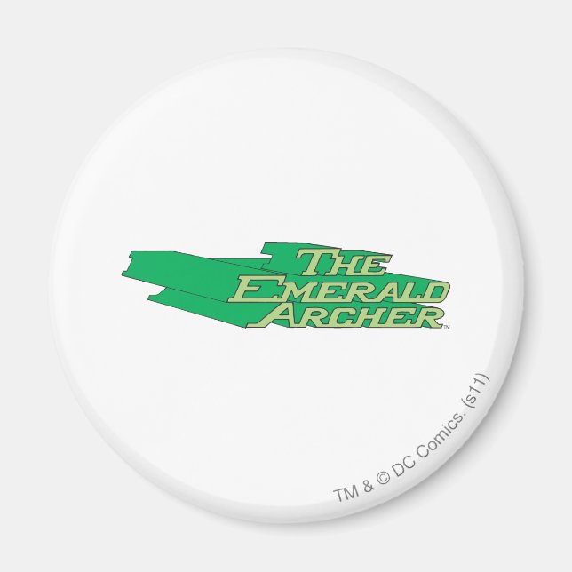 Emerald Archer-Logo Magnet (Vorne)