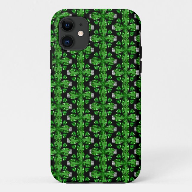 Emerald Art, Green Case-Mate iPhone Hülle (Rückseite)