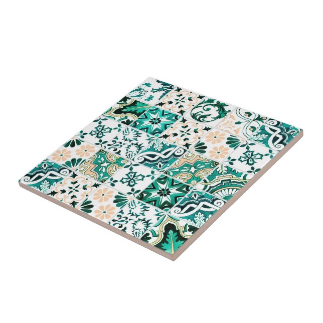 Emerald Azulejo Tiles Fliese (Seite)