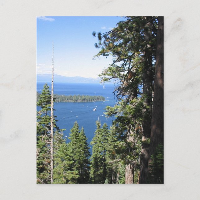 Emerald Bay Postkarte (Vorderseite)