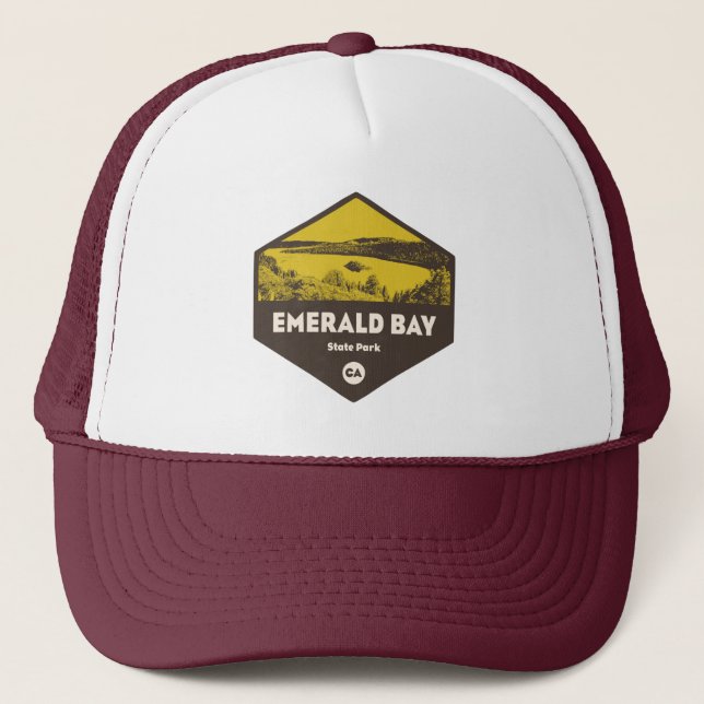 Emerald Bay Staat Park, Kalifornien Truckerkappe (Vorderseite)