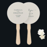 Emerald-Blush-Hochzeit Fächer<br><div class="desc">Dieses verfeinerte botanische Design zeigt einen anspruchsvollen Kontrast zwischen tiefem,  stimmungsvollem Smaragdgrün-Laub und zarten,  romantischen rosa Rosen. Die üppigen Wasserfarben-Blumen sind sorgfältig angeordnet,  um eine zeitlose,  feinkünstlerische Ästhetik zu schaffen,  die jeder Veranstaltungs-Korrespondenz Leben einhaucht.</div>