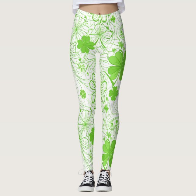 Emerald Breeze Leggings (Vorderseite)