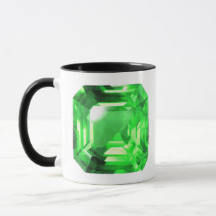 Emerald, Bright Green Tasse