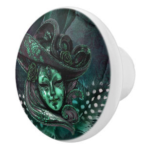 Emerald Carnival Keramik Pull Keramikknauf