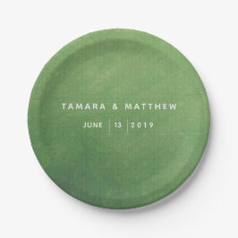 Emerald City Paper Plate Pappteller