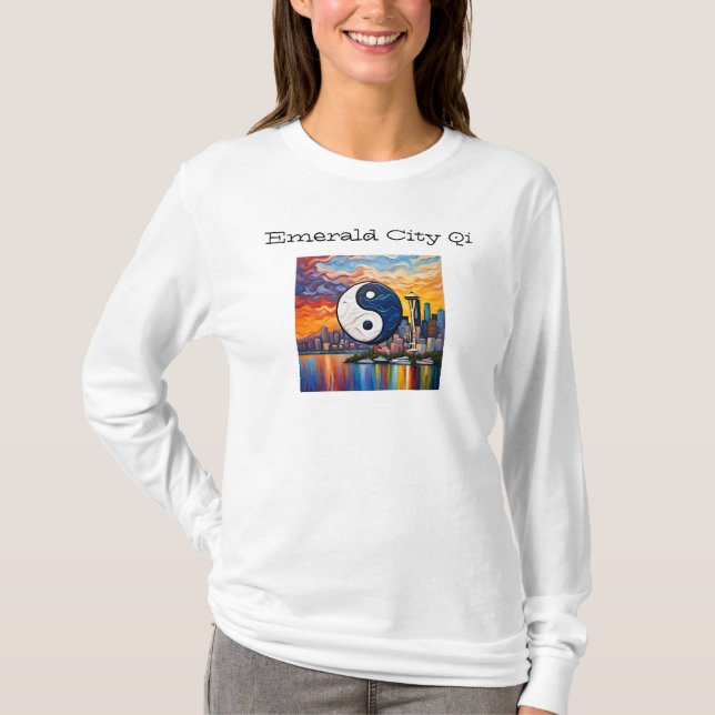 Emerald City Qi - T-Shirt (Vorderseite)