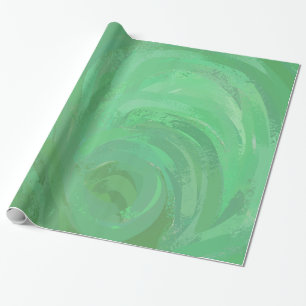 Emerald Cream Green Geschenkpapier