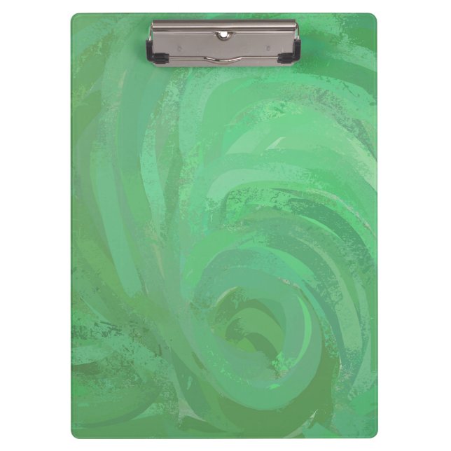 Emerald Cream Klemmbrett (Vorderseite)