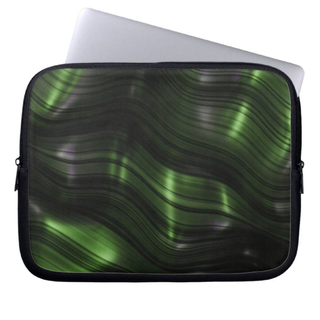 Emerald Current Elektronik-Tasche Laptopschutzhülle (Vorderseite)