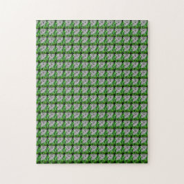 Emerald Diamond Gemstone Art Green