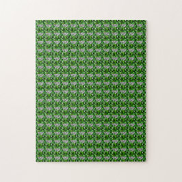 Emerald Diamond Gemstone Art Green