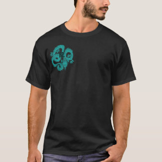 Emerald-Drachen-Streetwear-T-Shirt T-Shirt