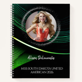Emerald Dust Ultimate Pageant Checklist Notebook Notizbuch