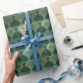 Emerald Elegance Geschenkpapier