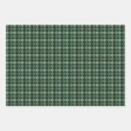 Emerald Elegance Geschenkpapier Set