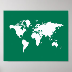 Emerald Elegante World Poster