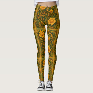 Emerald Enclave™ MaelstroMedia Botanische Revoluti Leggings