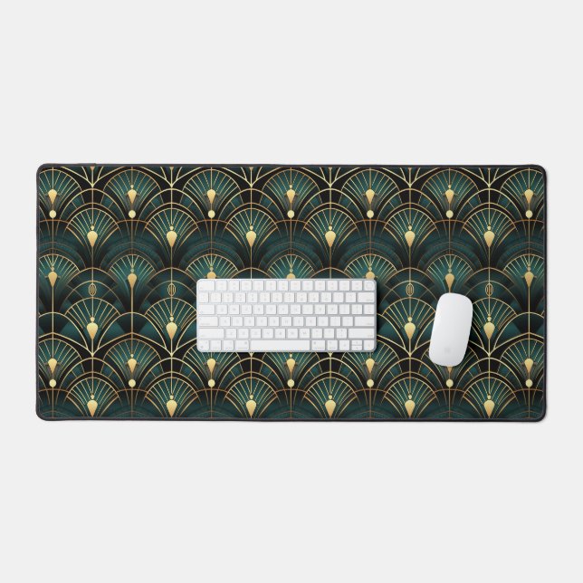 Emerald et Gold Art Déco (Clavier et souris)