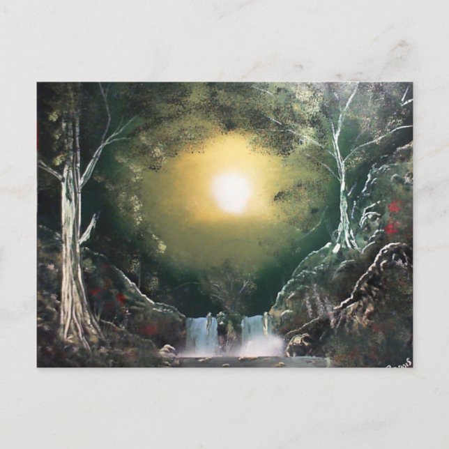 Emerald Forest Postkarte (Vorderseite)