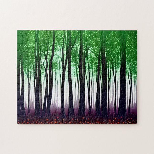 Emerald Forest Tapestry (Horizontal)