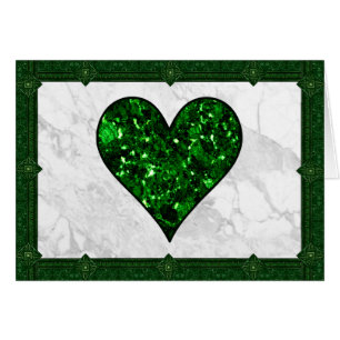 Emerald Gem Heart