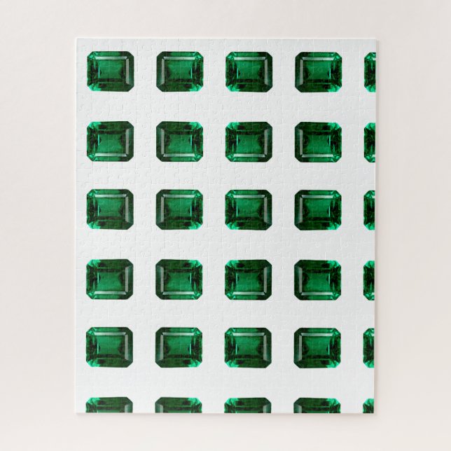 Emerald Gemstone Green (Vertikal)