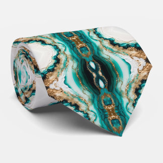 Emerald Geode-Inspiriert Luxus Krawatte