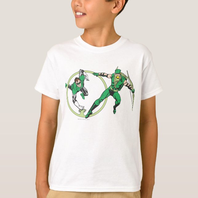 Emerald Gladiator & Emerald Archer T-Shirt (Vorderseite)