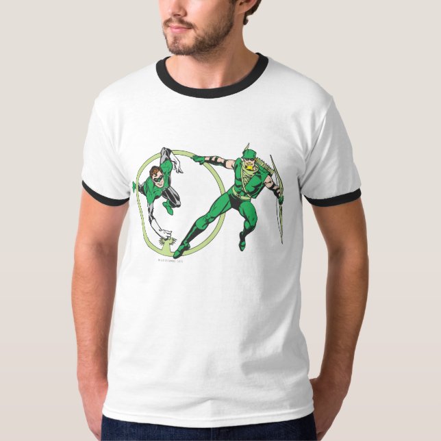Emerald Gladiator & Emerald Archer T-Shirt (Vorderseite)