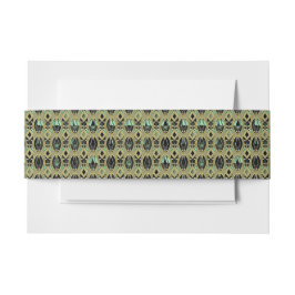 Emerald & Gold Art Deco Einladungsbanderole