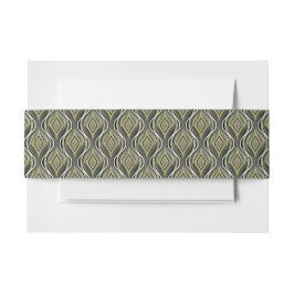 Emerald & Gold Art Deco Einladungsbanderole