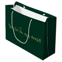 Emerald & Gold Glitzer Luxus